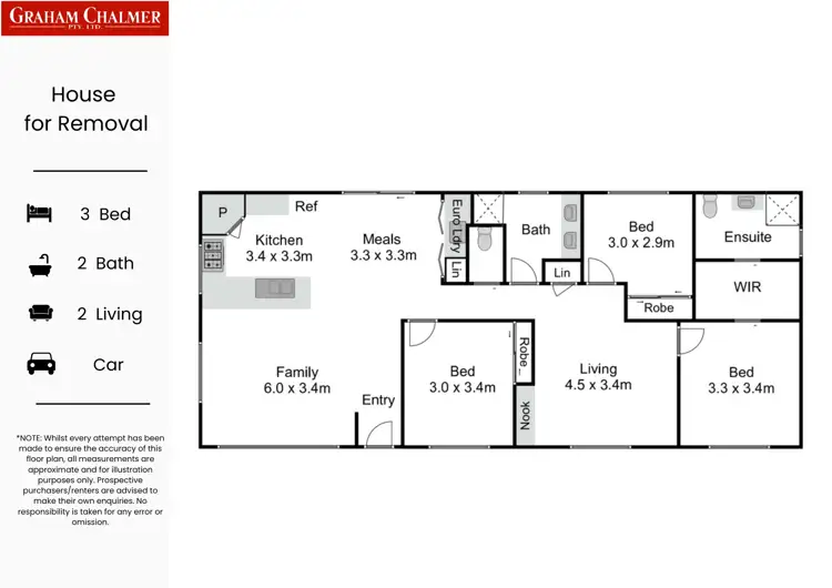 Floorplan of Homely house listing, Address available on request