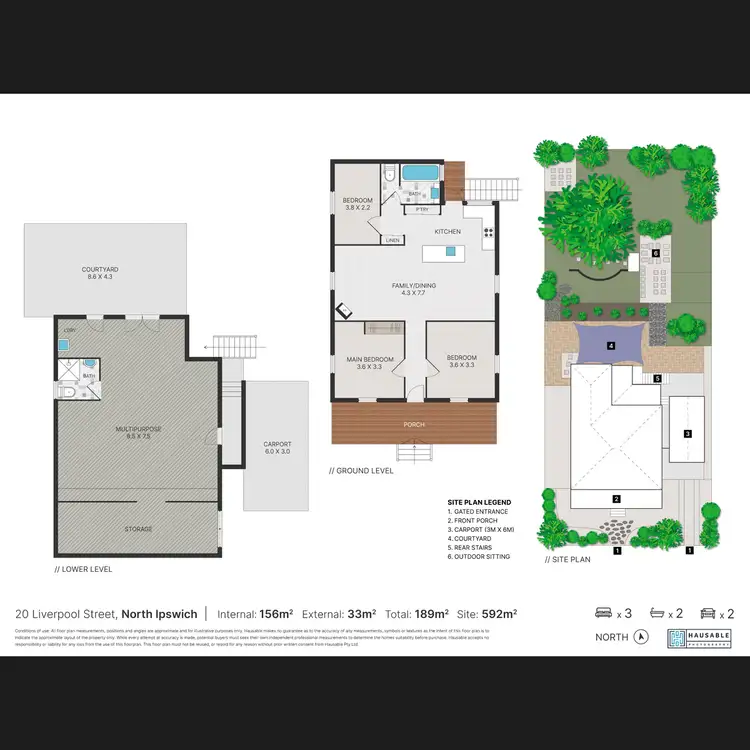Floorplan of Homely house listing, 20 Liverpool Street, North Ipswich QLD 4305