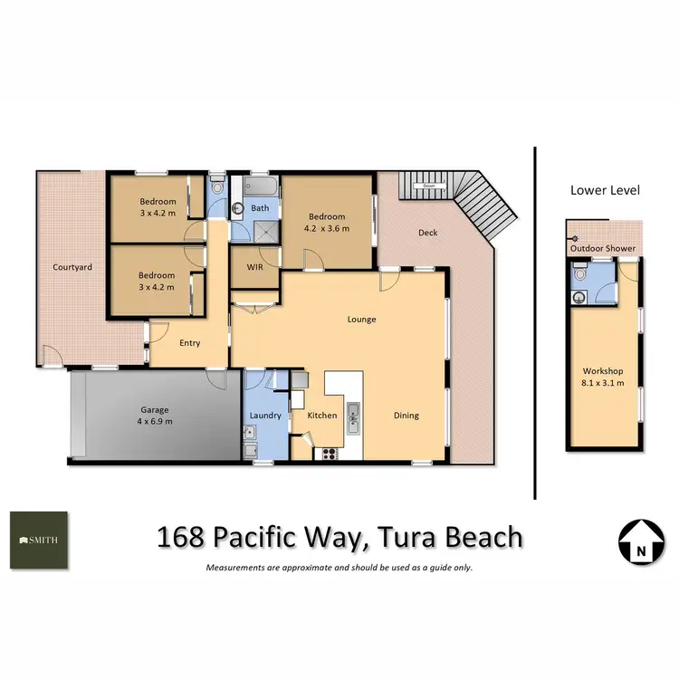Floorplan of Homely house listing, 168 Pacific Way, Tura Beach NSW 2548