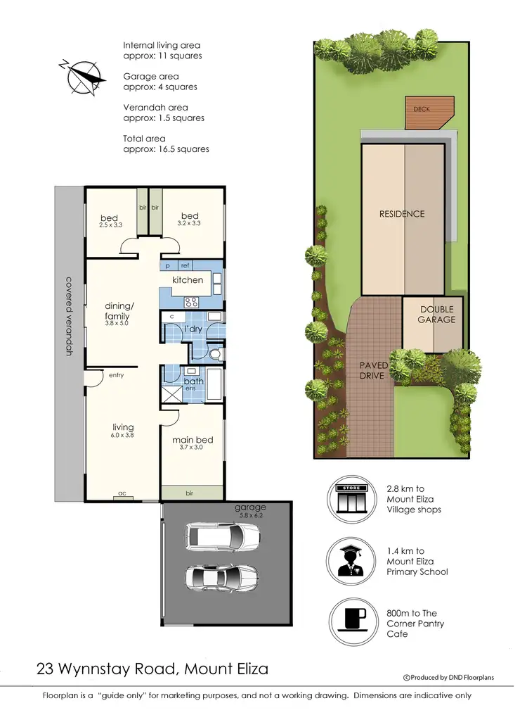Floorplan of Homely house listing, 23 Wynnstay Road, Mount Eliza VIC 3930