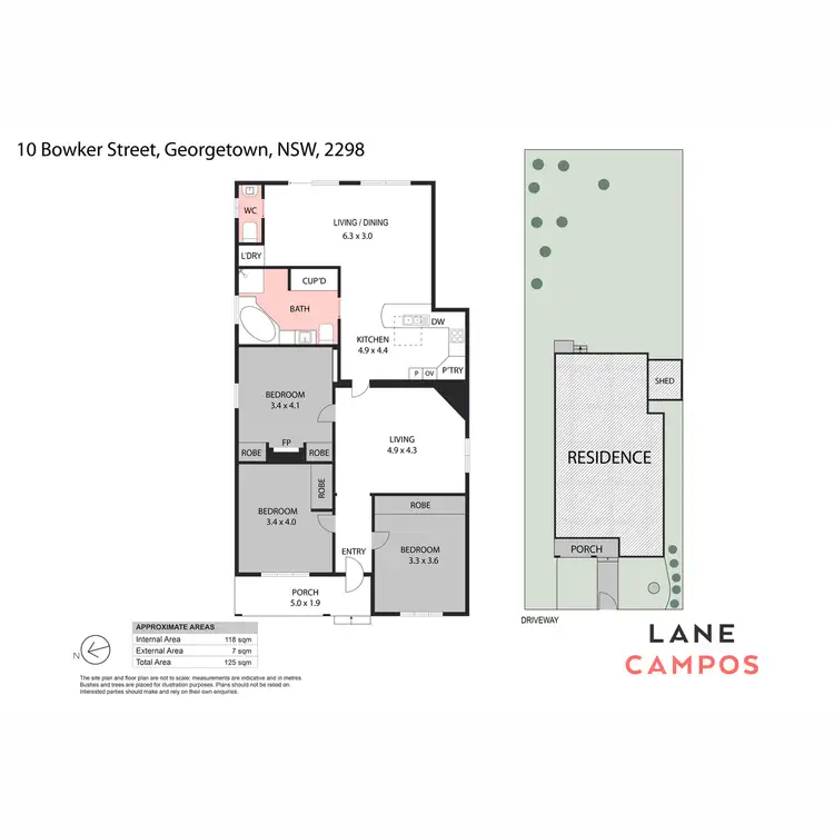 Floorplan of Homely house listing, 10 Bowker Street, Georgetown NSW 2298