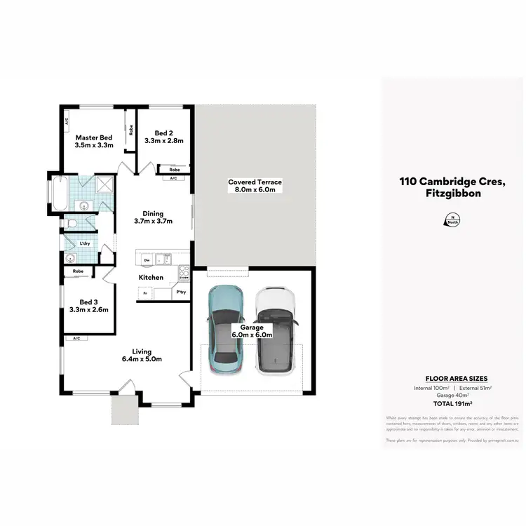 Floorplan of Homely house listing, 110 Cambridge Crescent, Fitzgibbon QLD 4018