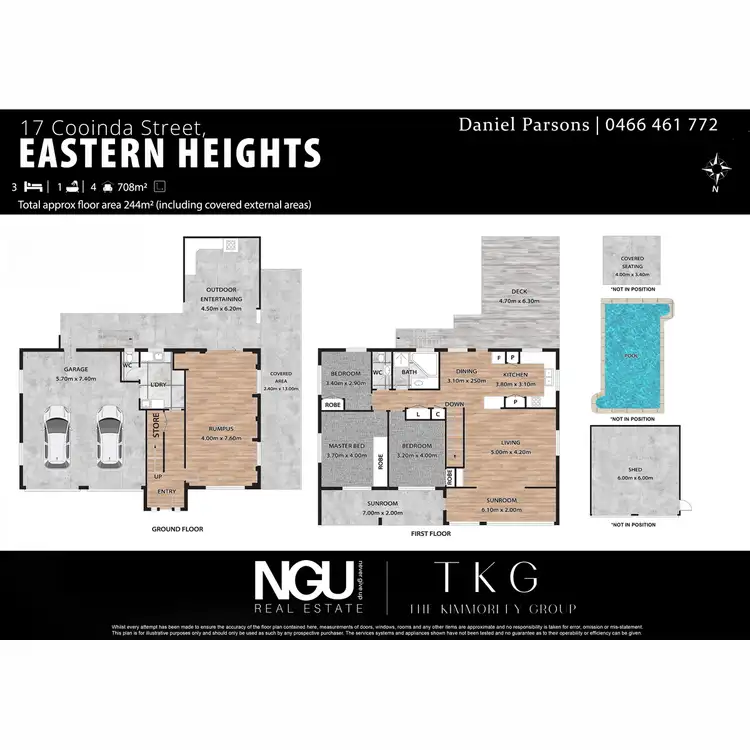 Floorplan of Homely house listing, 17 Cooinda Street, Eastern Heights QLD 4305