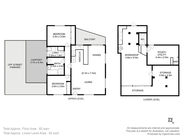 Floorplan of Homely villa listing, 2/46 Penna Road, Midway Point TAS 7171