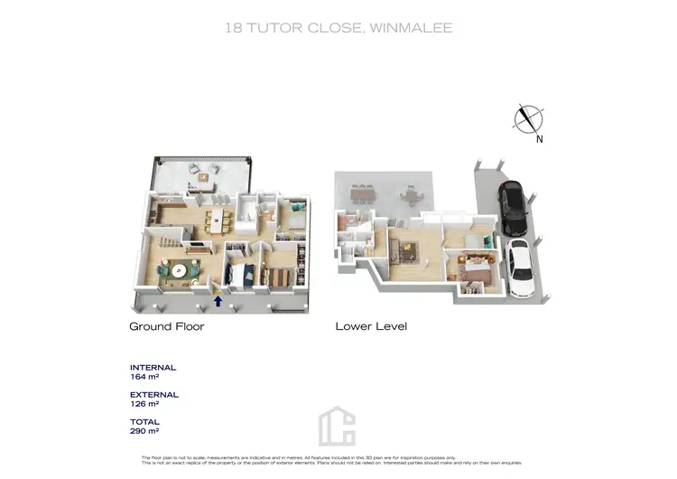 Floorplan of Homely house listing, 18 Tutor Close, Winmalee NSW 2777