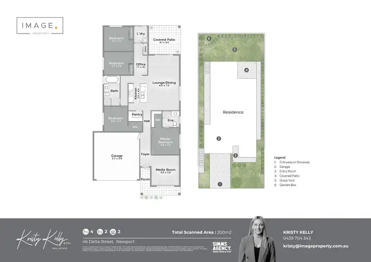 Floorplan of Homely house listing, 46 Delta Street, Newport QLD 4020