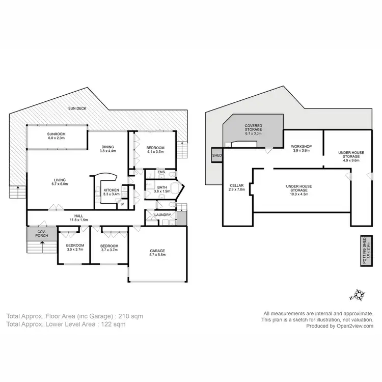 Floorplan of Homely house listing, 44 Flinders Esplanade, Taroona TAS 7053