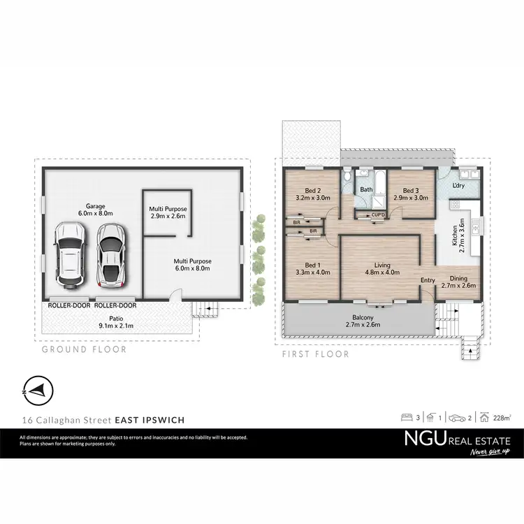 Floorplan of Homely house listing, 16 Callaghan Street, East Ipswich QLD 4305