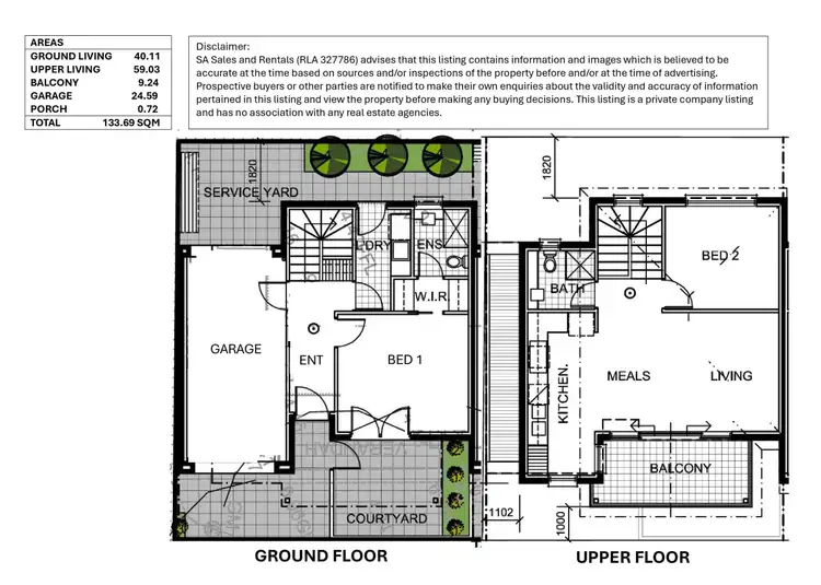 Floorplan of Homely house listing, 29 East Terrace, Henley Beach SA 5022