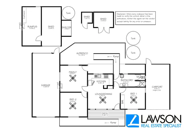 Floorplan of Homely house listing, 3 Goode Avenue, Tumby Bay SA 5605