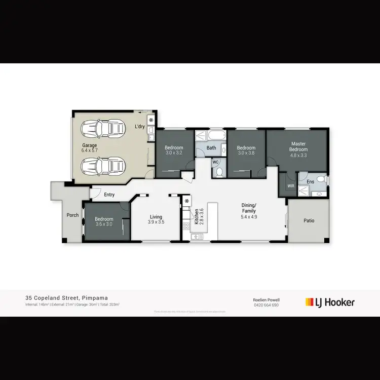 Floorplan of Homely house listing, 35 Copeland Street, Pimpama QLD 4209