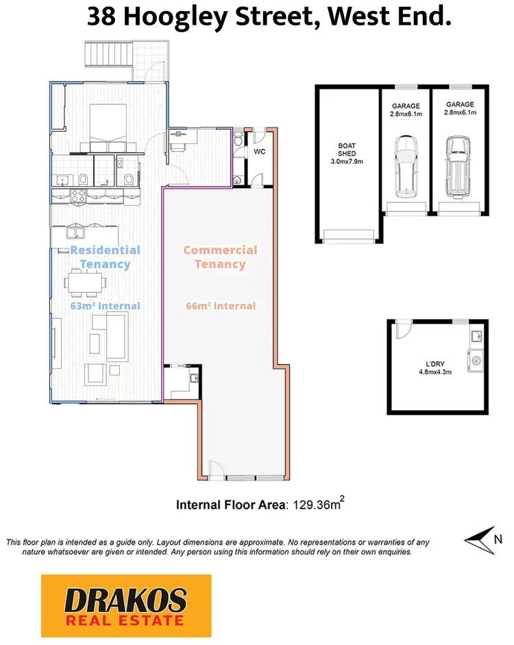 Floorplan of Homely house listing, 38 Hoogley Street, West End QLD 4101