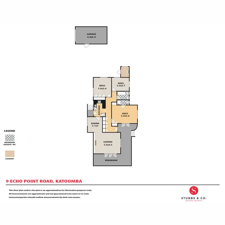 Floorplan of Homely house listing, 9 Echo Point Road, Katoomba NSW 2780