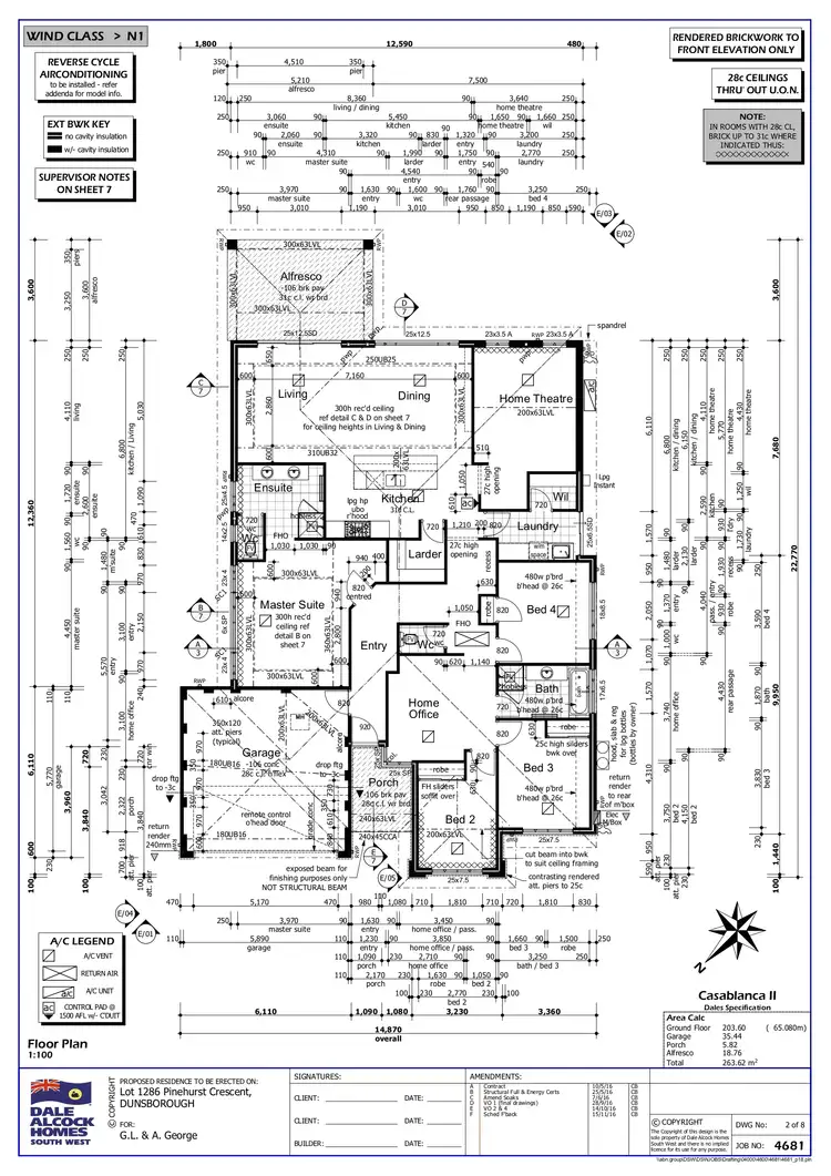 Floorplan of Homely house listing, 15 Pinehurst Crescent, Dunsborough WA 6281