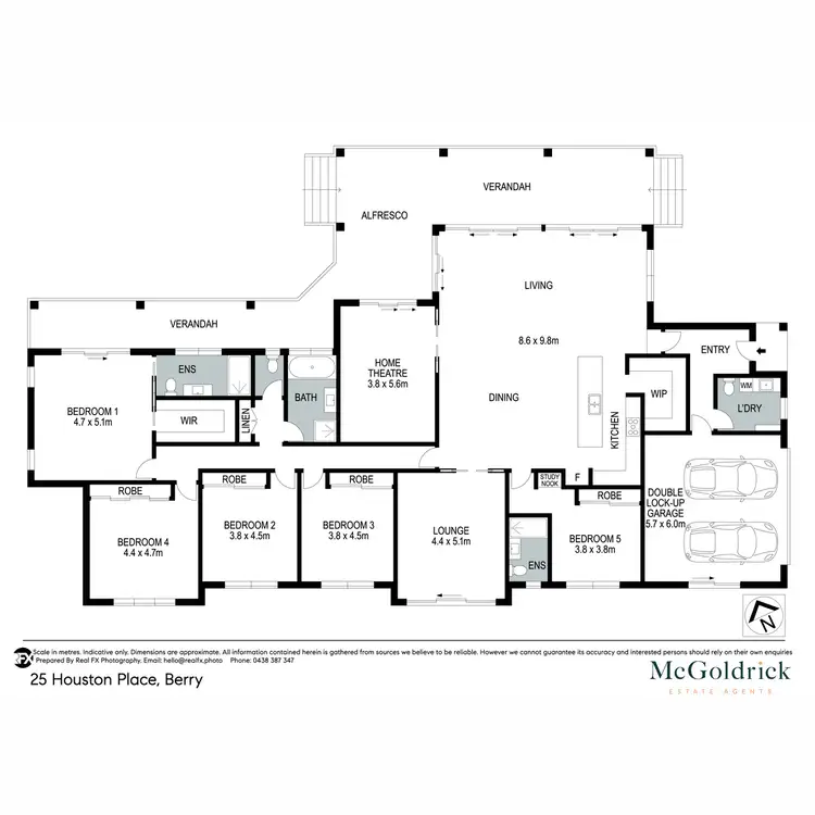 Floorplan of Homely rural property listing, 25 Housten Place, Berry NSW 2535