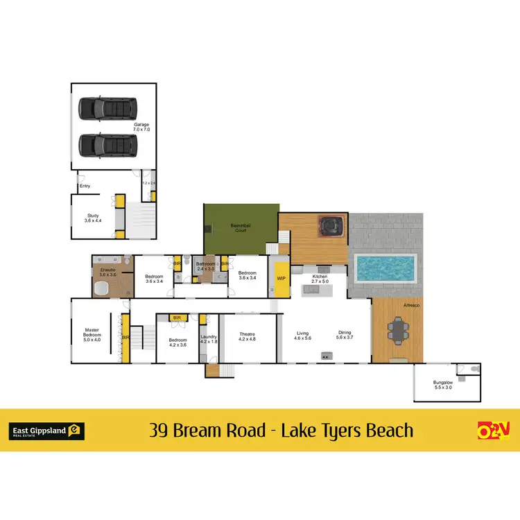 Floorplan of Homely house listing, 39 Bream Road, Lake Tyers Beach VIC 3909