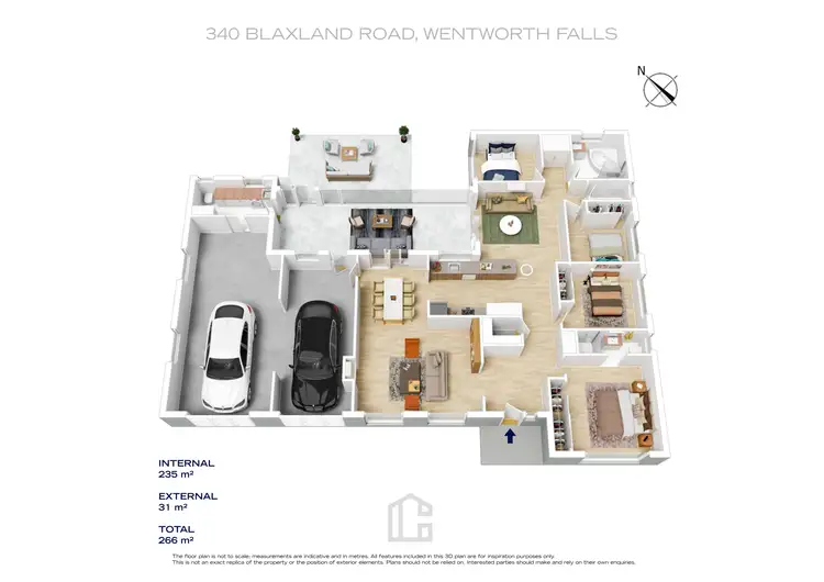 Floorplan of Homely house listing, 340 Blaxland Road, Wentworth Falls NSW 2782
