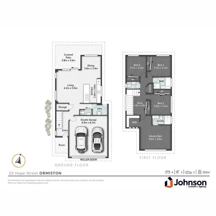Floorplan of Homely house listing, 33 Hope Street, Ormiston QLD 4160
