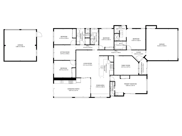 Floorplan of Homely house listing, 2 Villa Court, Ashfield QLD 4670