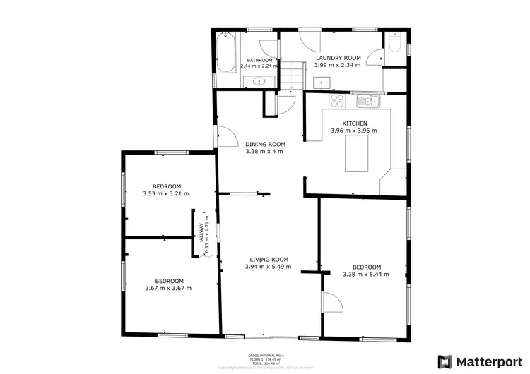 Floorplan of Homely house listing, 37 Beatrice Street, Walkervale QLD 4670