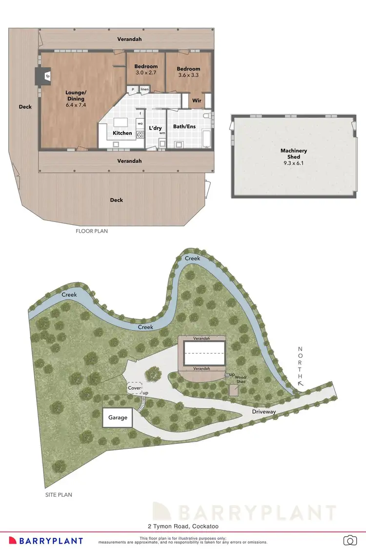 Floorplan of Homely house listing, 2 Tymon Road, Cockatoo VIC 3781