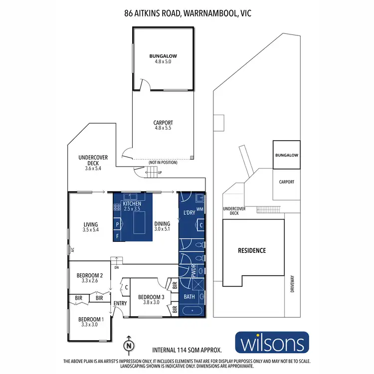 Floorplan of Homely house listing, 86 Aitkins Road, Warrnambool VIC 3280