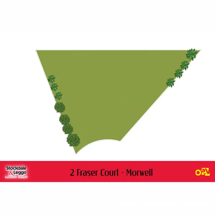 Floorplan of Homely land listing, 2 Fraser Court, Morwell VIC 3840