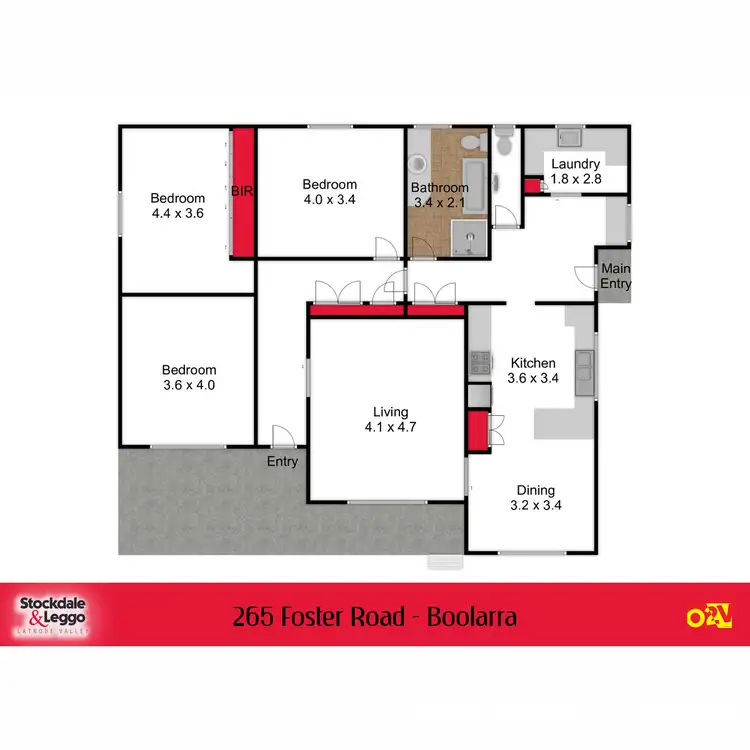 Floorplan of Homely house listing, 265 Foster Road, Boolarra South VIC 3870