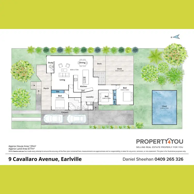 Floorplan of Homely house listing, 9 Cavallaro Avenue, Earlville QLD 4870