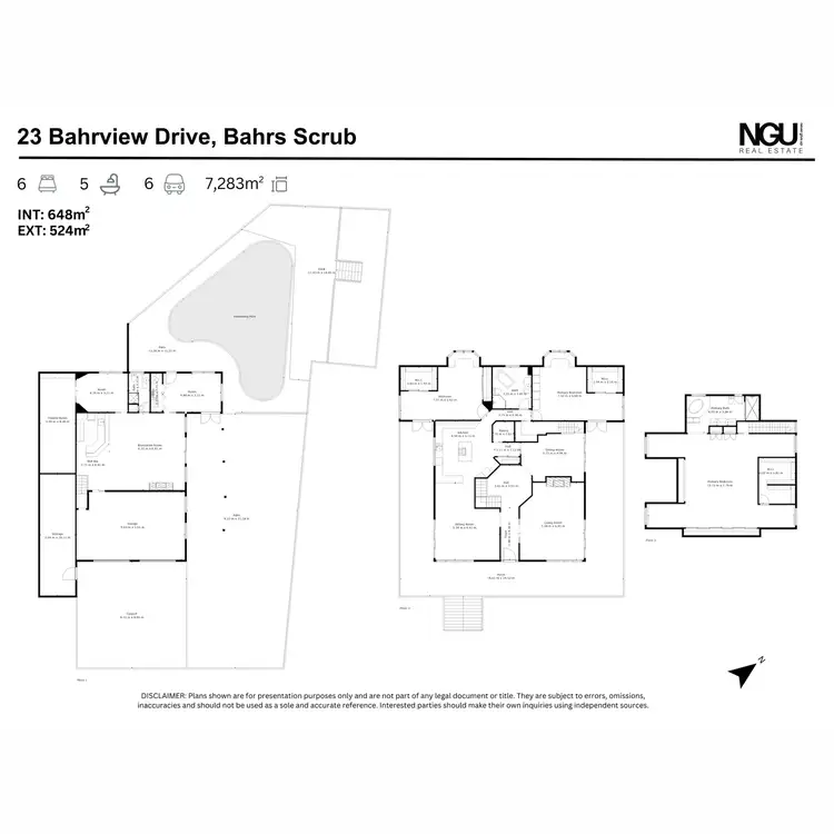 Floorplan of Homely house listing, 23-25 BAHRVIEW Drive, Bahrs Scrub QLD 4207