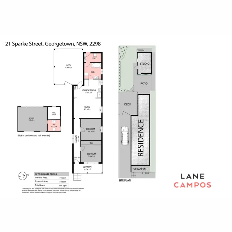 Floorplan of Homely house listing, 21 Sparke Street, Georgetown NSW 2298