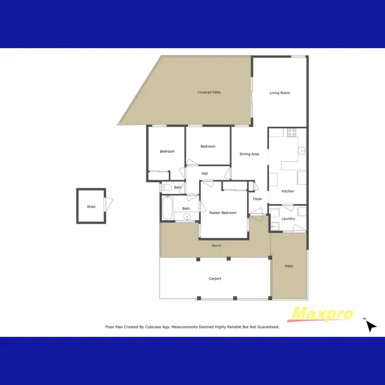 Floorplan of Homely unit listing, 15/3 Acacia Place, Lynwood WA 6147