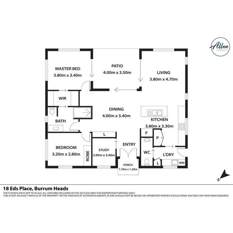 Floorplan of Homely house listing, 18 Eds Place, Burrum Heads QLD 4659