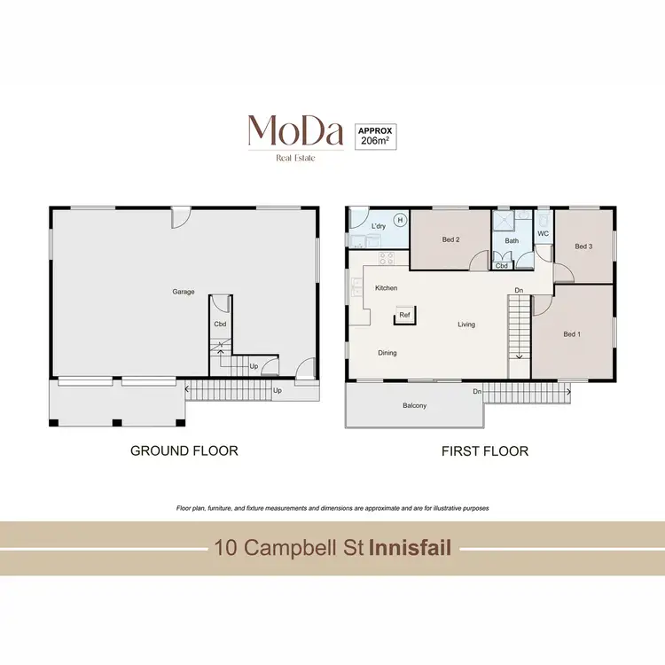 Floorplan of Homely house listing, 10 Campbell Street, Innisfail QLD 4860