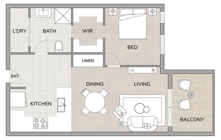 Floorplan of Homely apartment listing, 13/13 Majura Avenue, Dickson ACT 2602