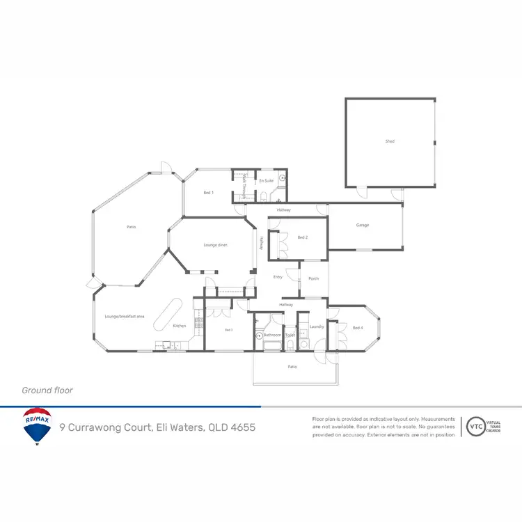 Floorplan of Homely house listing, 9 Currawong Court, Eli Waters QLD 4655