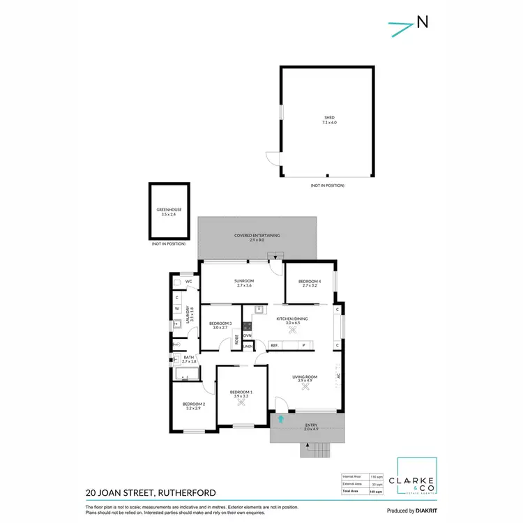 Floorplan of Homely house listing, 20 Joan Street, Rutherford NSW 2320