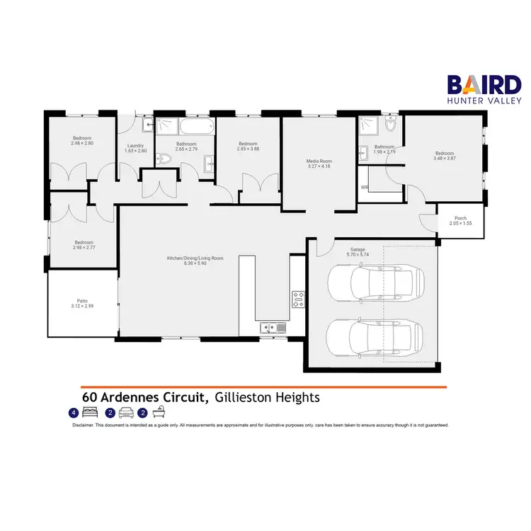 Floorplan of Homely house listing, 60 Ardennes Circuit, Gillieston Heights NSW 2321