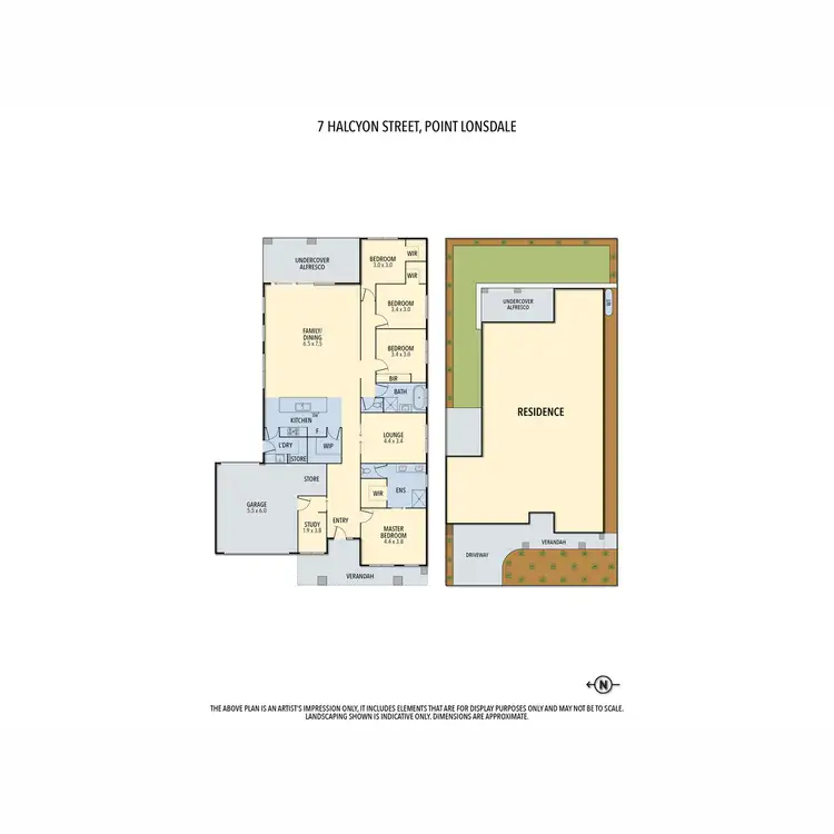 Floorplan of Homely house listing, 7 Halcyon Street, Point Lonsdale VIC 3225