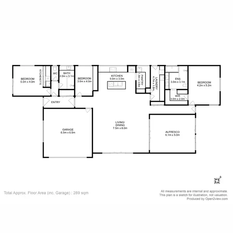 Floorplan of Homely house listing, 27 Kunzea Circuit, Coles Bay TAS 7215