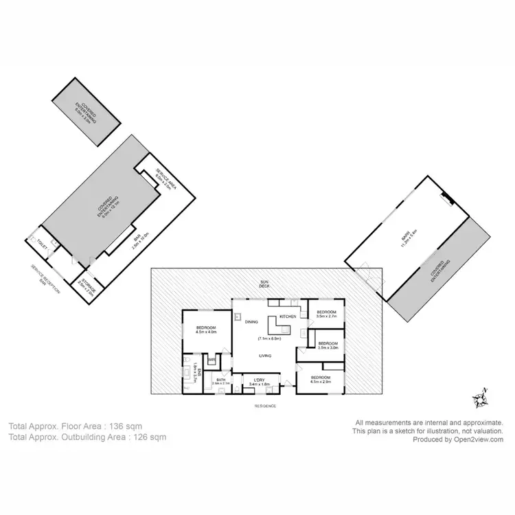 Floorplan of Homely house listing, 961 Coles Bay Road, Coles Bay TAS 7215
