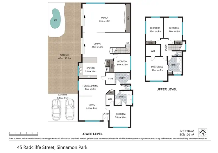 Floorplan of Homely house listing, 45 Radcliffe Street, Sinnamon Park QLD 4073