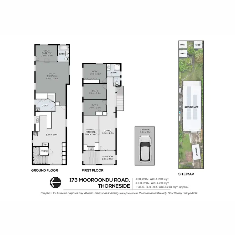Floorplan of Homely house listing, 173 Mooroondu Road, Thorneside QLD 4158