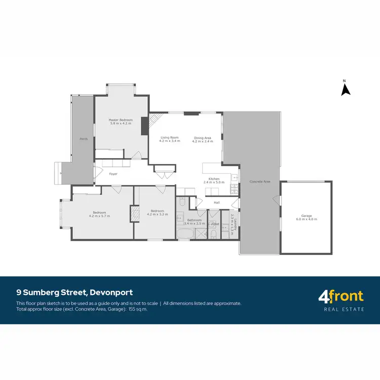 Floorplan of Homely house listing, 9 Sumberg Street, Devonport TAS 7310
