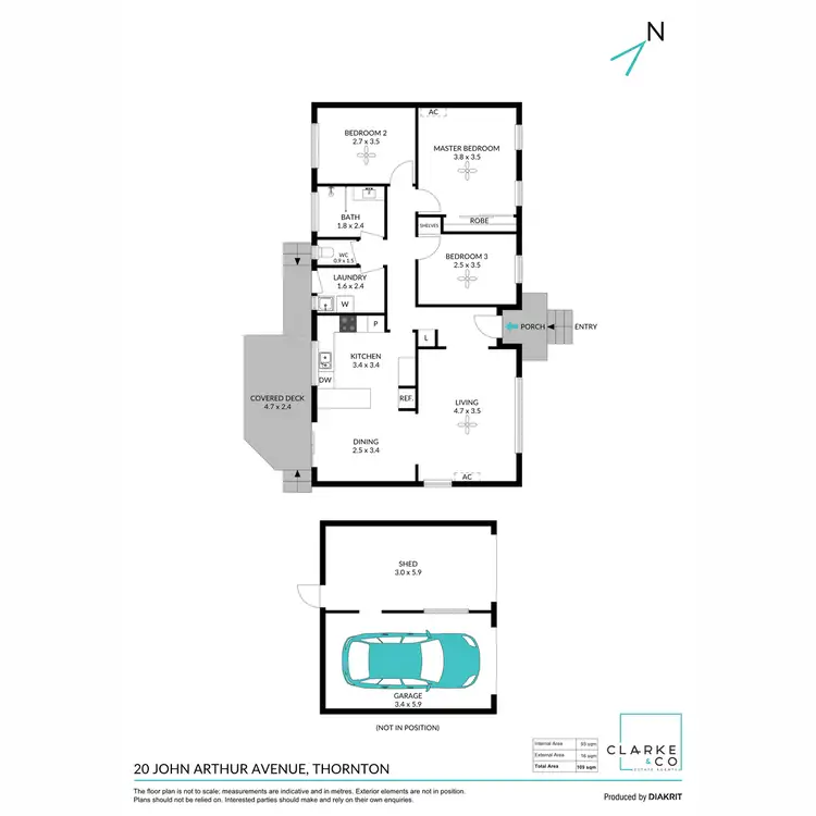 Floorplan of Homely house listing, 20 John Arthur Avenue, Thornton NSW 2322