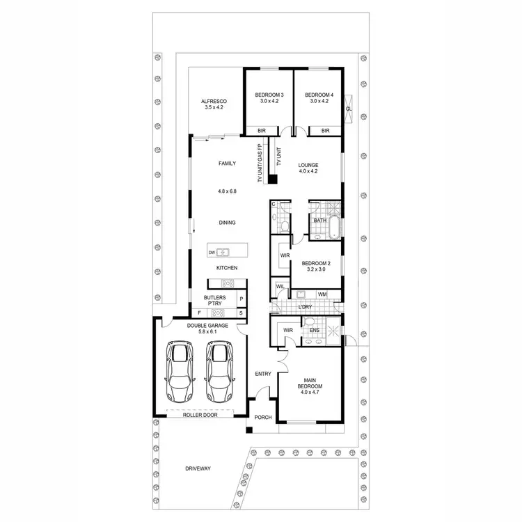 Floorplan of Homely house listing, 14 Limestone Way, Ocean Grove VIC 3226
