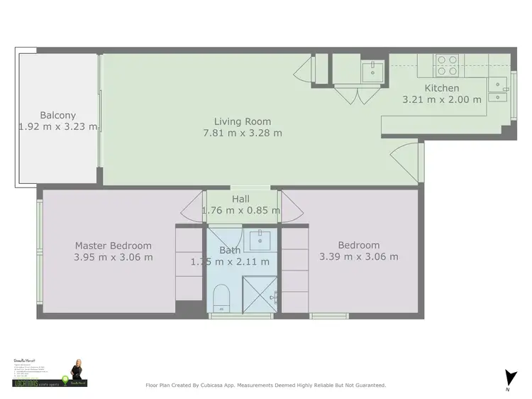 Floorplan of Homely unit listing, 20/20 Barney Street, Barney Point QLD 4680