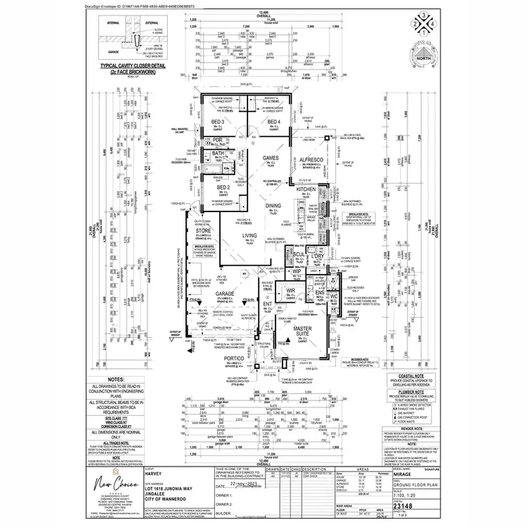 Floorplan of Homely house listing, 13 Junonia Way, Jindalee WA 6036