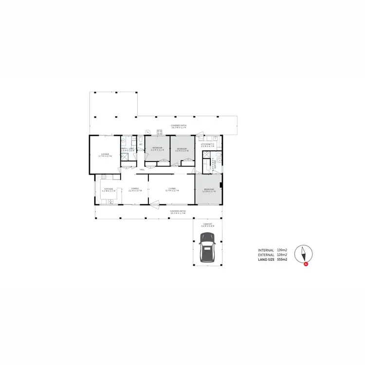 Floorplan of Homely house listing, 10 Oramba Street, Currimundi QLD 4551