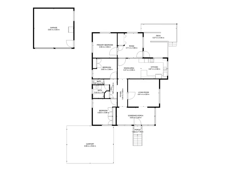 Floorplan of Homely house listing, 2 Cattermull Street, Svensson Heights QLD 4670